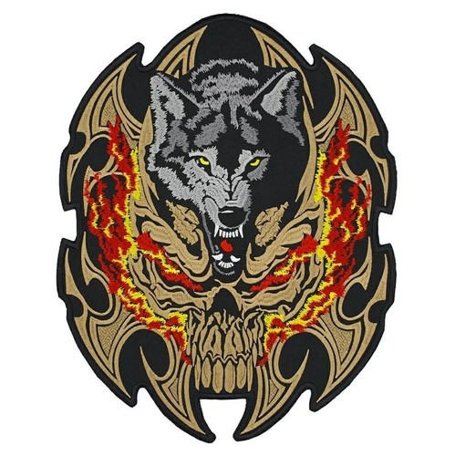 Mean growling lone wolf fire - growling,