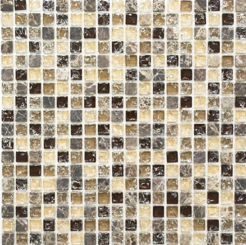 Piastrelle mosaico beige scuro - mosaico,
