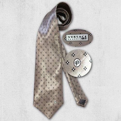 Cravatta vintage versace - cravatta,