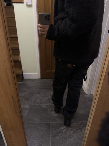 Jeans carhartt denim nero - carhartt,