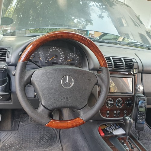 Volante legno mercedes - volante, ml