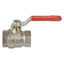 VALVOLA A SFERA 3/4" F.F. FEMMINA FEMMINA CON LEVA in ferro RAVANI