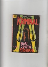fumetto noir   kriminal numero