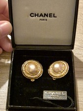 Orecchini Chanel Vintage Finta