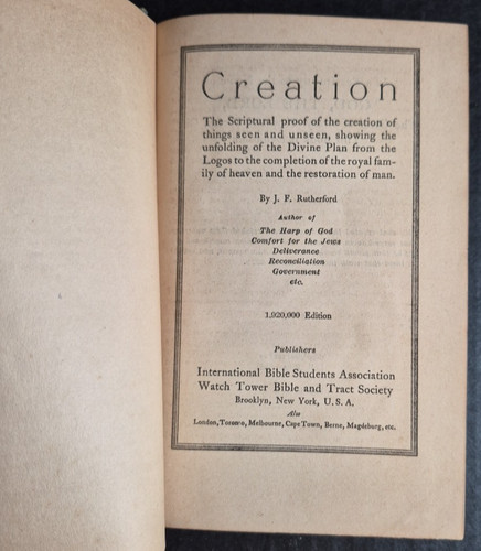 Creation rutherford 1927 - j., f.