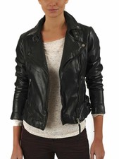 Giacca da donna in vera pelle