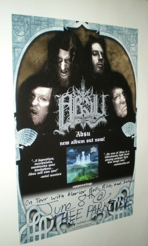 Lotto poster absu con - absu,
