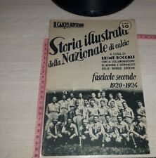 RIV-0008 RIVISTA STORIA ILLUSTRATA NAZIONALE DI CALCIO FASCICOLO 2
