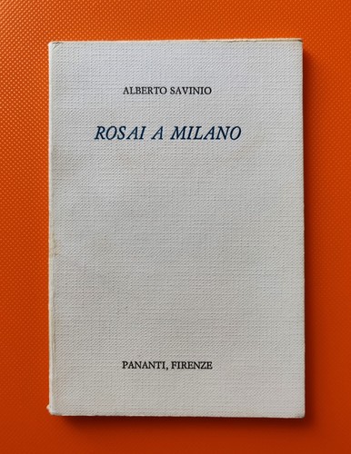Alberto savinio rosai a - -,