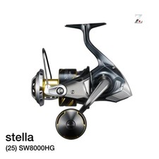 Mulinello da spinning Shimano STELLA 25 SW 8000HG dal Giappone Made in Japan (M09)