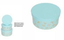 x Set 3 Pezzi Scatole Box