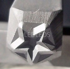 PUNZONE MARCATORE PER METALLO IMPRONTA A STELLA DA 7 mm PUNZONI