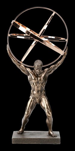 Greco dea figura atlante con - greco,