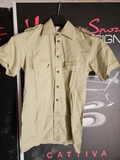 Camicia Usata M/M  Esercito Italiano 70%Cotone 30%Poliestere TG 14 1/2 R 1994