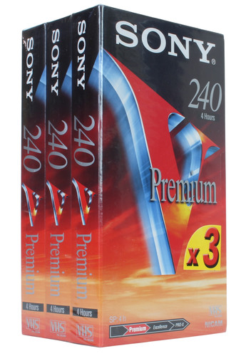 Lotto cassette vhs 240 sony - lotto,