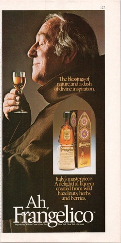 Frangelico pubblicità stampa - frangelico,