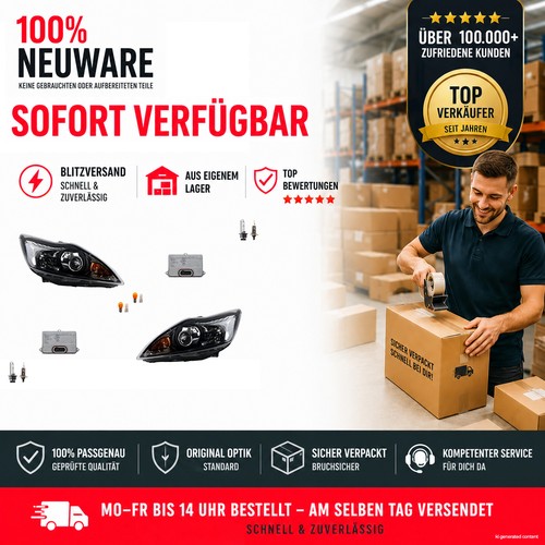 Set fari xenon con - xenon, lampadine