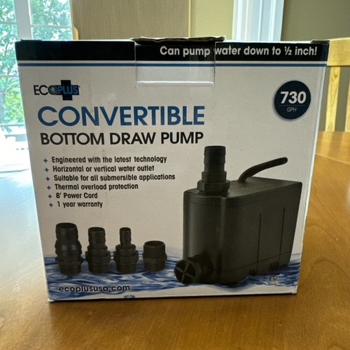 Pompa acqua convertibile
