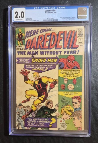 Daredevil cgc 1 - 2.0, 1°