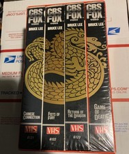 Bruce Lee VHS CBS FOX Box Set