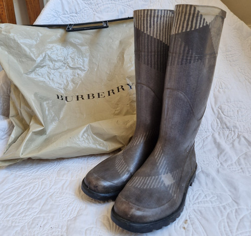 Stivali burberry wellington - stivali,