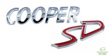 Scritta Posteriore COOPER SD per MINI Countryman Clubman Paceman JCW Cromata