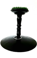 Falconeria Fibra Blocco Piedistallo 15.2cm Indoor & Outdoor,Spike,Pesante Base,