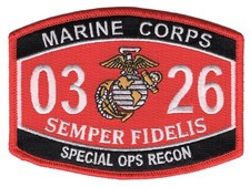 0326 Special Ops Recon MOS