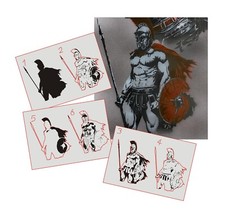 AS-378 Spartan modello stencil