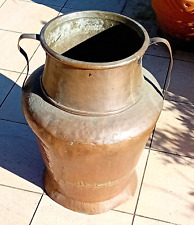 PORTAOMBRELLI-GRANDE COPPO-VASO-RAME-BATTUTA  MANO-VINTAGE-MANICI-PRIMA META 900