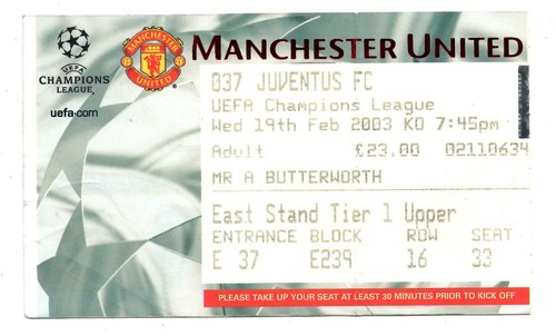 Biglietto manchester united - ec,
