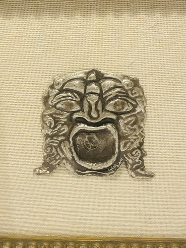 Maschera vintage argento - vintage,