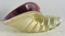 Grande conchiglia in vetro