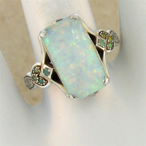 Anello moda argento - , bianco