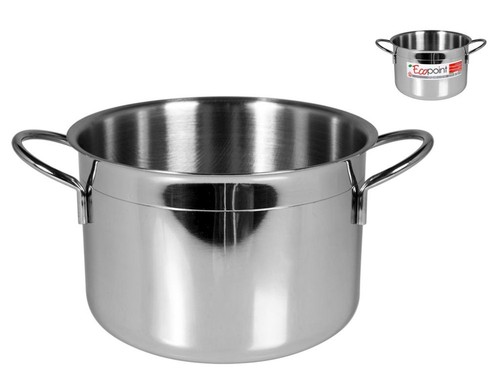 Pentola home acciaio inox - acciaio,