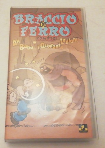 Vhs braccio ferro contro - vhs,