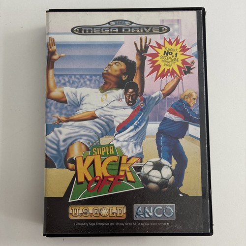 Super kick off mega drive - kick,
