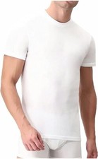 Liabel maglietta intima uomo felpata girocollo in caldo cotone 3 pezzi.