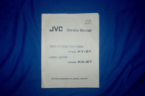 Jvc 27 three ccd - three,