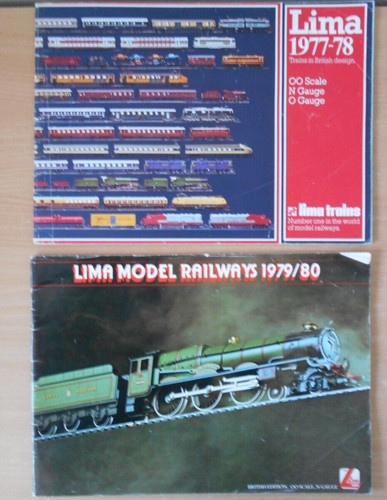 Lima model railway - , catalogues