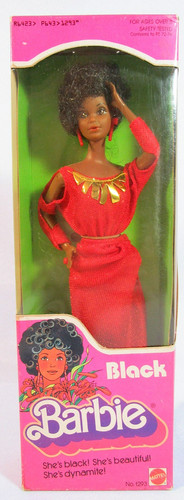 Bambola afroamericana barbie - bambola,