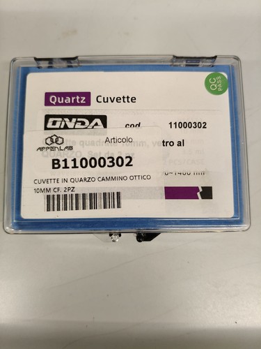 Cuvette quarzo 10mm