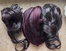 3 x Pezzo Capelli Chignon