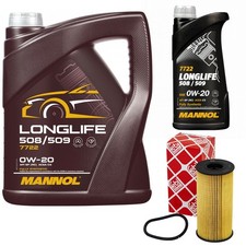 Kit Olio Motore 0W-20 Longlife