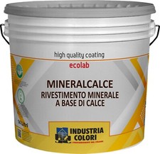 Pittura a Calce Traspirante Naturale Antimuffa Antibattericaper Fusto 5 e 14 Lt.