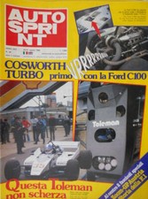 Autosprint 34 1982 Foto poster