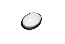 PLAFONIERA A LED OVALE POLIPLAST 400746N 12W 4000K 840LUMEN COLORE NERO