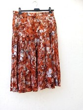  ?Gonna anni 80 gonna a pieghe midi hippie 36/38/40 elegante boho plissettata taglia unica