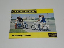 ZUNDAPP COMBINETTE KS 50 KS 100 MOTO BROCHURE DEPLIANT PROSPEKT (Y50)
