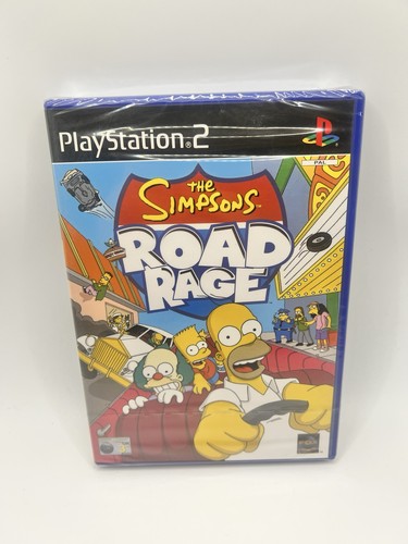Simpsons road rage ps2 - road,
